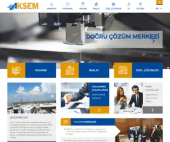 Aksemkalip.com.tr(AKSEM KALIP) Screenshot