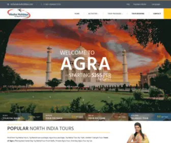 Akshaholidays.com(India Travel) Screenshot