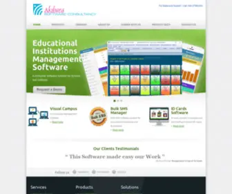 Aksharasoft.com(Akshara Software Consultancy) Screenshot