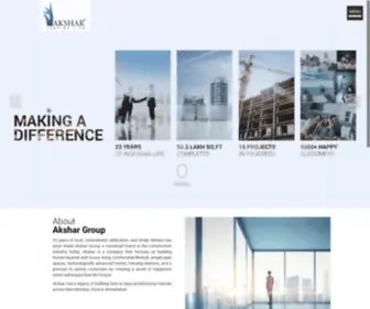 Akshardevelopers.com(AKSHAR INSPIRE LIFE) Screenshot