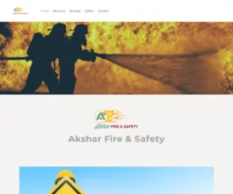 Aksharfire.com(Fire & Saftey) Screenshot