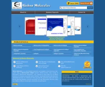 Aksharmolecules.com(Akshar Molecules) Screenshot