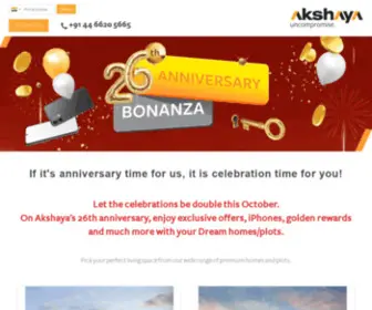 Akshaya-Anniversary.in(Akshaya's 26th Anniversary) Screenshot