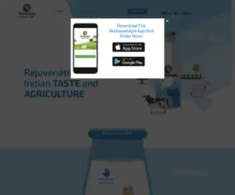 Akshayakalpa.org(Book a complimentary sample of Akshayakalpa Organic Milk) Screenshot