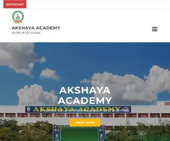 Akshayaschool.in(Sec) Screenshot