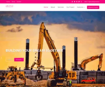 Akshvi.com(Amazing Construction Site) Screenshot