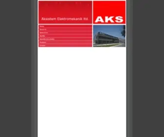 Aksistem.com.tr(Aksistem Elektromekanik ltd) Screenshot