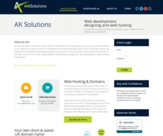 Aksol.com(AK Solutions) Screenshot