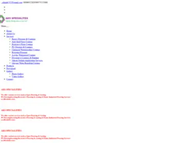 Aksspecialities.com(AKS) Screenshot