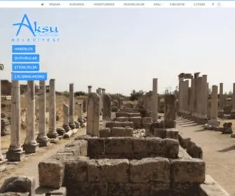 Aksu.bel.tr(Aksu Belediyesi) Screenshot