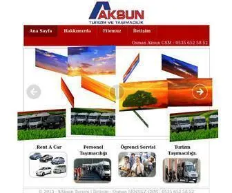Aksunturizm.com(Aksun Turizm) Screenshot