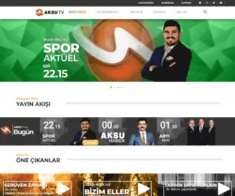 Aksutv.com.tr(Aksu Tv) Screenshot