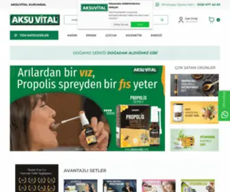 Aksuvital-Pazar.com Screenshot