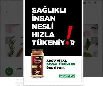 Aksuvital.com(Doğal) Screenshot