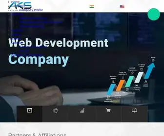 Akswebsoft.com(Website Development & Design Company) Screenshot