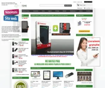 Aksysteme.com(AK SYSTEME) Screenshot