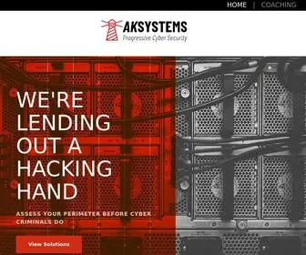 Aksystems.co.za(Penetration Testing) Screenshot