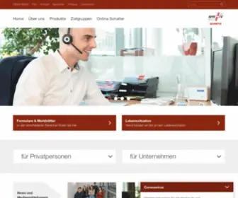 AKSZ.ch(Ausgleichskasse Schwyz) Screenshot