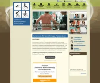 Akta.org(American Kinesiotherapy Association) Screenshot