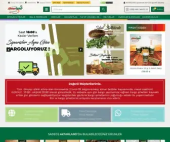 Aktarland.com(Aktarland Aktariye Ürünleri) Screenshot