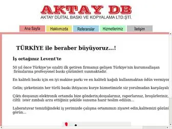 Aktayozalit.com(Aktay Dijital) Screenshot