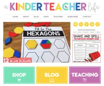 Akteacherlife.com(A Primary Teaching Blog) Screenshot