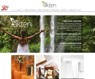 Aktenkozmetik.com(Akten cosmetics) Screenshot