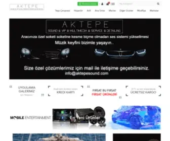 Aktepesound.com(Aktepe Sound) Screenshot