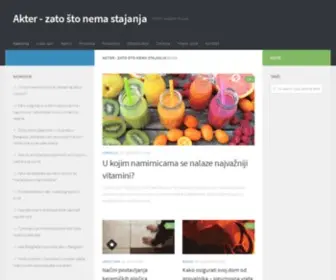 Akter.co.rs(Aktivni pogled na svet) Screenshot