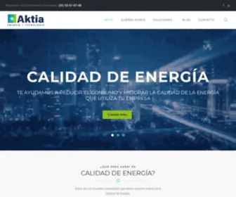 Aktiaenergia.com(Gestión de la energía) Screenshot