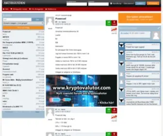 Aktieguiden.com(Aktier) Screenshot