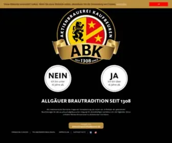 Aktienbrauerei.de(Bunte Vielfalt des Allgäus) Screenshot