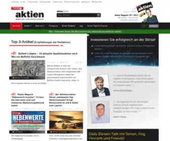 Aktienfox.com(Aktien Magazin) Screenshot