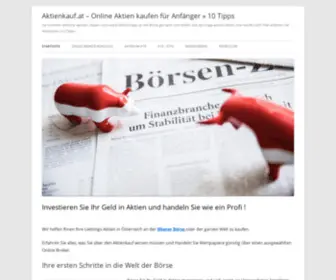 Aktienkauf.at(Online Aktien kaufen) Screenshot