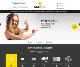 AktifCD.com(Gravage dvd) Screenshot