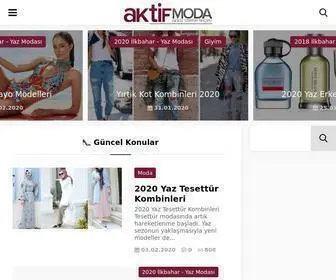 Aktifmoda.com(Aktif Moda) Screenshot