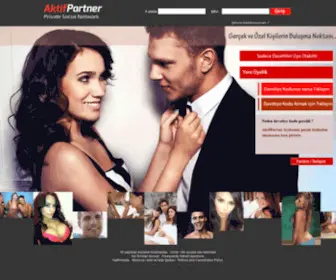 Aktifpartner.com(Erkek arayan bayanlar) Screenshot