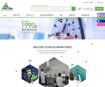 Aktinlab.com(Aktin Laboratories) Screenshot