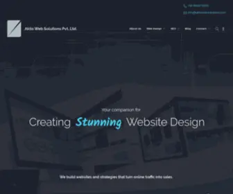 Aktiswebsolutions.com(Best Web Design company in Chennai) Screenshot