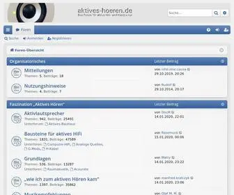 Aktives-Hoeren.de(Übersicht) Screenshot