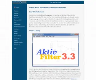 AktivFilter.de(Aktive Filter berechnen) Screenshot
