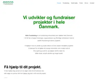 AktivFundraising.dk(Aktiv Fundraising ApS) Screenshot