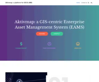 AktivMap.com(A platform for GIS & AMS) Screenshot