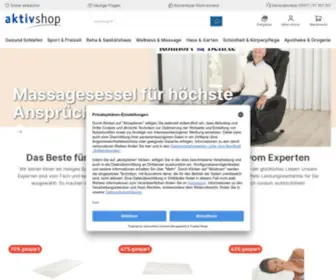 Aktivshop.de(& Gesundheits) Screenshot