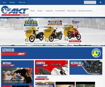 Aktmotos.com(AKT Motos) Screenshot