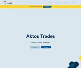 Aktostrades.com(Aktos Trades) Screenshot