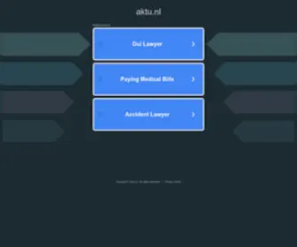 Aktu.nl(Aktu) Screenshot