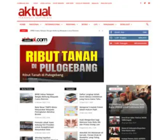 Aktual.com(Aktual adalah media pemberitaan yang dikelola oleh PT. Caprof Media Negeri (CMN)) Screenshot