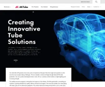 Aktube.com(Creating Innovative Tube Solutions) Screenshot
