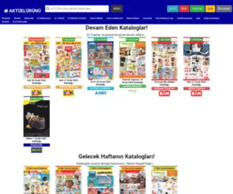 Aktuelurunu.com(Aktuel Ürünleri) Screenshot